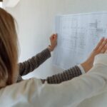 Entrepreneur étudiant un projet d’investissement de local dans le secteur de la petite enfance.