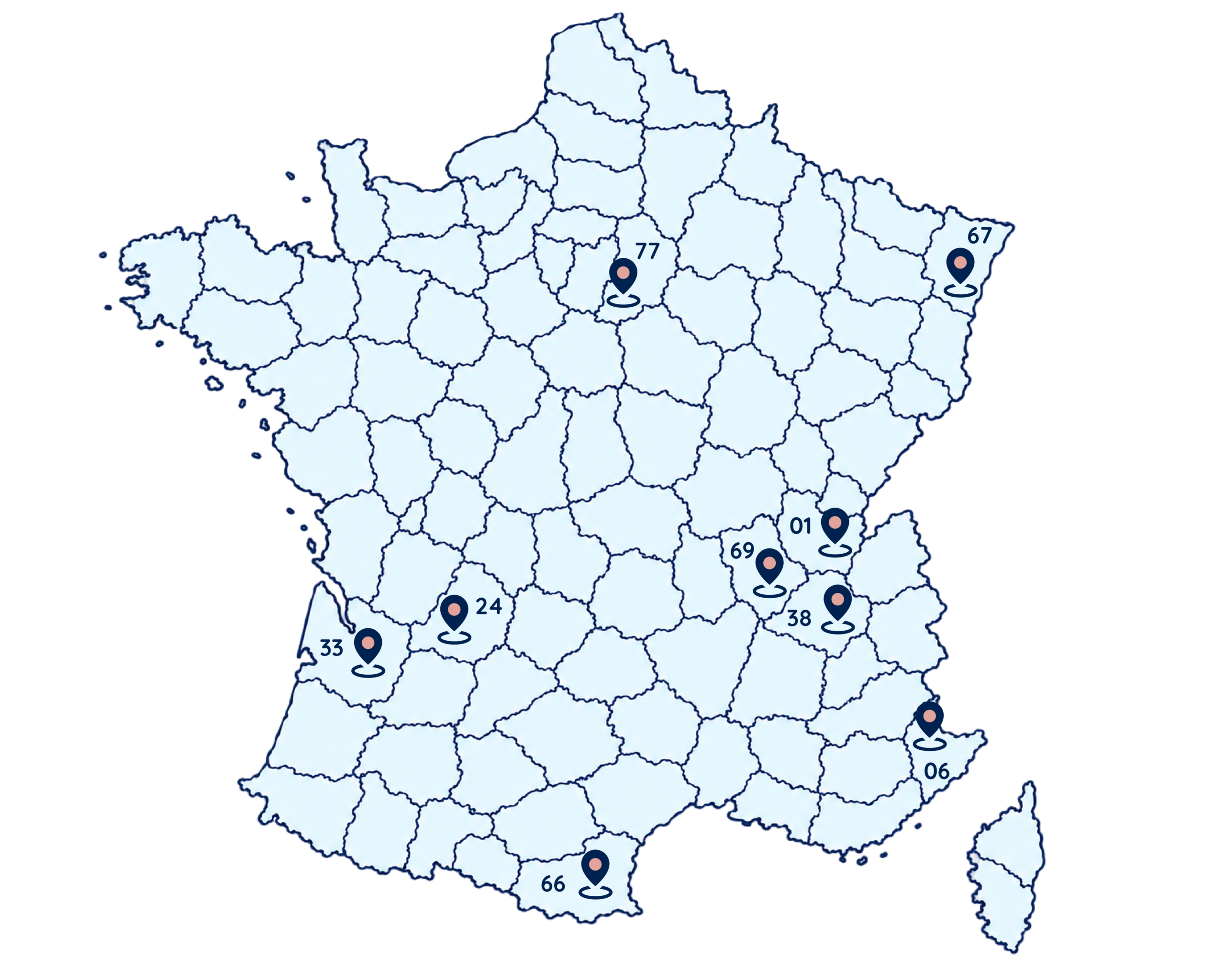 Micro-créche accompagnés à travers la France